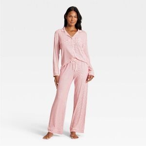 Auden Red Striped XXL Pajama Set - NWOT